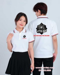 In áo phông Câu lạc bộ Cờ vây UMS Go beyond the board