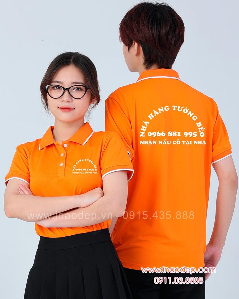 In áo phông Nhà hàng Tường Béo