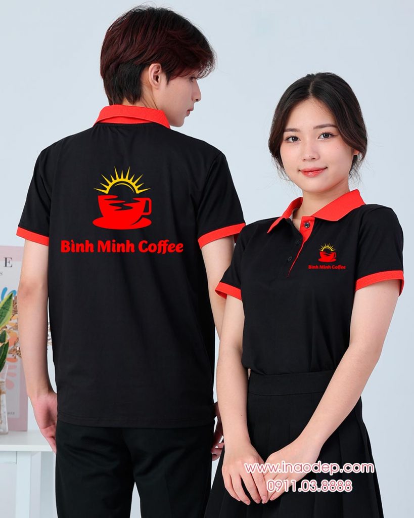 In áo phông Quán Bình Minh Coffee