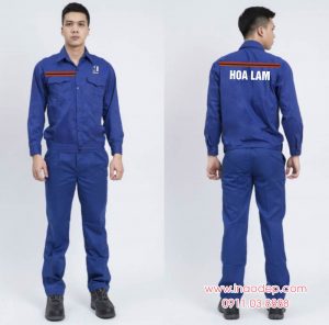 In đồng phục bảo hộ Công ty Hoa Lam