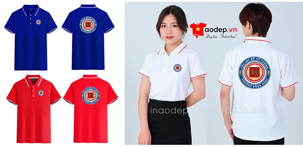 In áo phông Câu lạc bộ cờ tướng Phường Đông Ngạc